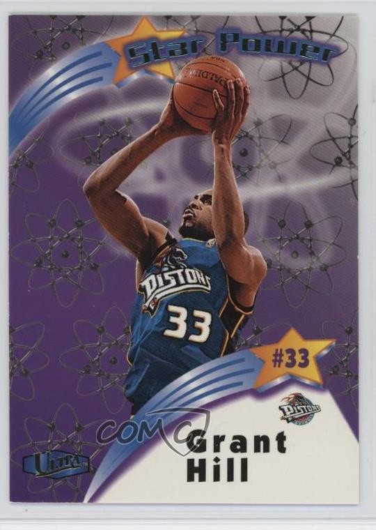 1997-98 Fleer Ultra Star Power Grant Hill #11SP HOF 0su8