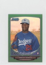 2013 Bowman Chrome Minis Green Refractor 36/75 Onelki Garcia #266 9ws
