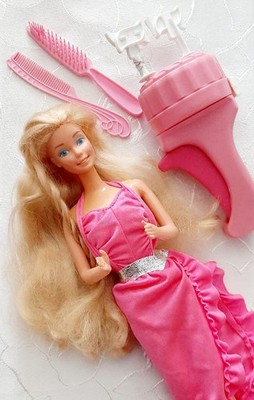 Barbie Puppe Mattel Twirly Curls Doll 80s    Vintage  Sammlung Superstar 
