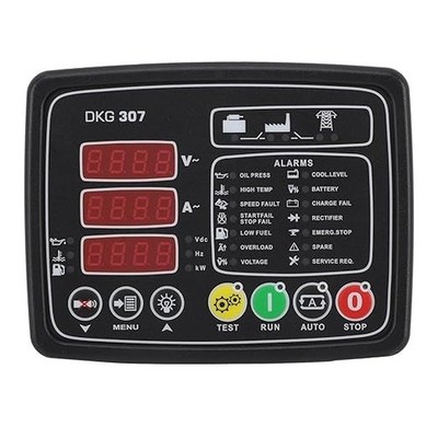 Generator Bedienfeld DKG 307 LCD Display feuerhemmender Generator