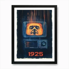 Aihrgdesign A Vintage Technology Po Framed Wall Art Poster Canvas Print Picture