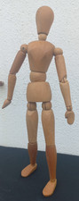 Mannequin artiste peintre sculpeur mannequin articulé bois sculpté vers 1950