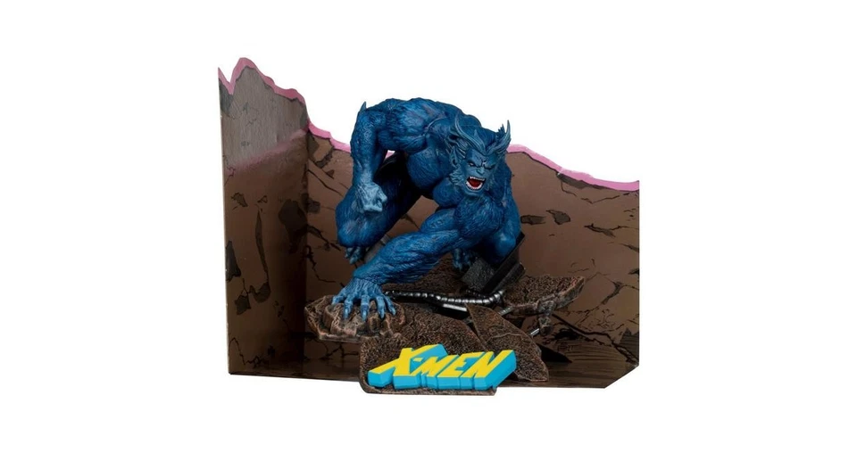 McFarlane Toys Marvel Beast (X-Men No. 1) Figura de acción escala 1:10 Foto 2 de 4