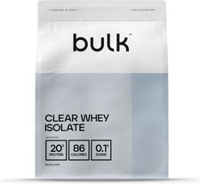 Bulk Clear Whey Isolate, Apple & Blackcurrant, 2KG BBE 03/27 29.50 per kilo