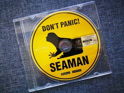 SEGA Dreamcast - Seaman - Don't Panic! (CD) Disc (Japan) NTSC-J