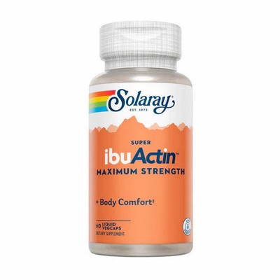 Solaray, Super IbuActin, 60 Caps