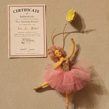 Ashton Drake Heirloom Ornament Vive Le Ballet The Sleeping Beauty w/coa