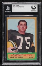 1963 Topps Forrest Gregg #89 BGS 6.5 HOF 0q3