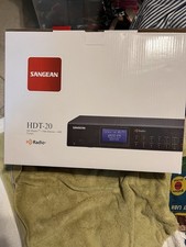Sangean HDT-20 HD Radio/FM-Stereo/AM Component Tuner Black NEW