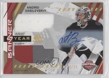 2021-22 Upper Deck SP Game Used 24/25 Andrei Vasilevskiy #BYA-AV Auto t3w
