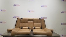 13 Bmw M3 E93 Convertible Complete Rear Seat Assembly Tan Leather