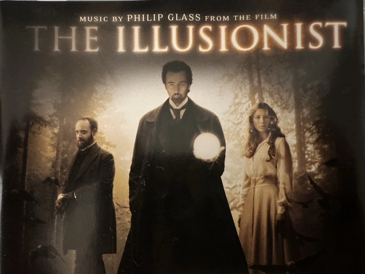 THE ILLUSIONIST - Original Soundtrack Philip Glass CD 2008 Ryko AS NEW! OST