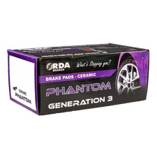 RDA PHANTOM CERAMIC REAR BRAKE PADS FOR BMW X5 F15 2.0TTD 25D 10/2014-11/2018