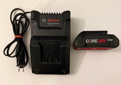 #ad Bosch Professional GAL18V 40 18V Charger with GBA18V40 4.0Ah Battery Li Ion $33.97