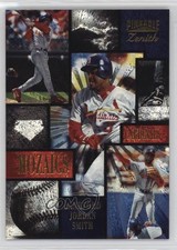 1996 Pinnacle Zenith Mozaics Ray Lankford Brian Jordan Ozzie Smith #11 HOF 0c9g