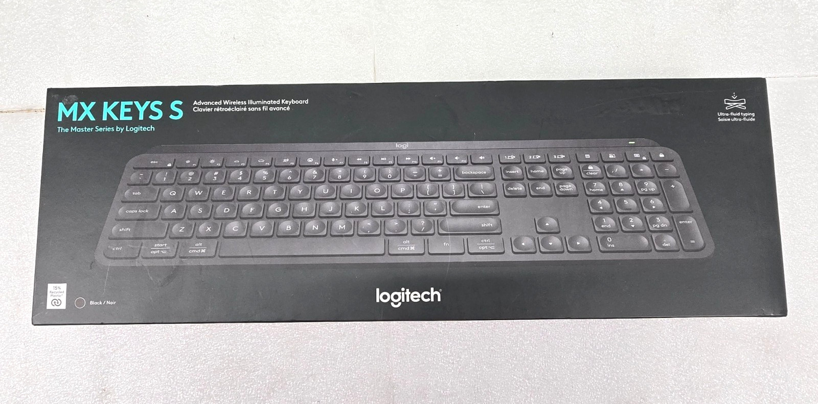 New Logitech MX Keys S Advanced Wireless Illuminated Keyboar