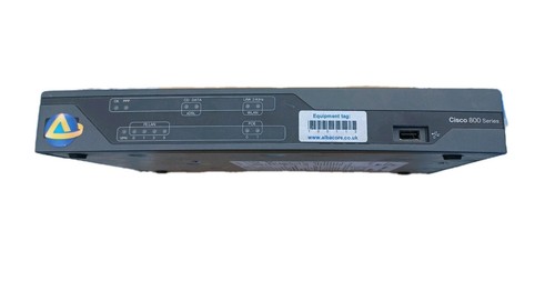 Cisco CISCO888-SEC-K9 10/100 G.SHDSL Firewall Integrated Services Router ISDN - Picture 2 of 9