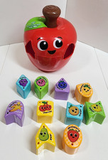 Leap Frog Spin  Change Apple Shape Sorter 2022 Leapfrog EUC