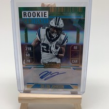 2024 Panini Contenders Rookie Ticket Green Flash Dillon Johnson #151 auto