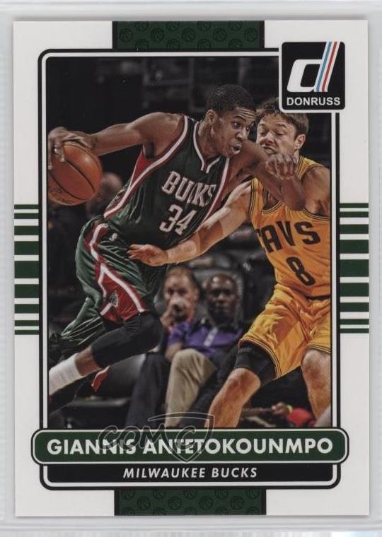 2014-15 Panini Donruss Giannis Antetokounmpo #98 19l7