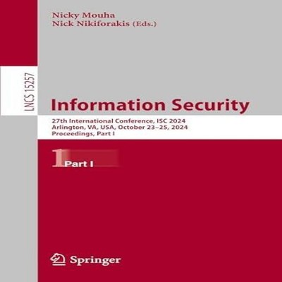 Information Security 27th International Conference ISC 2024 Arlin