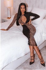 Just A Little Bit Cut Out Dress - Black