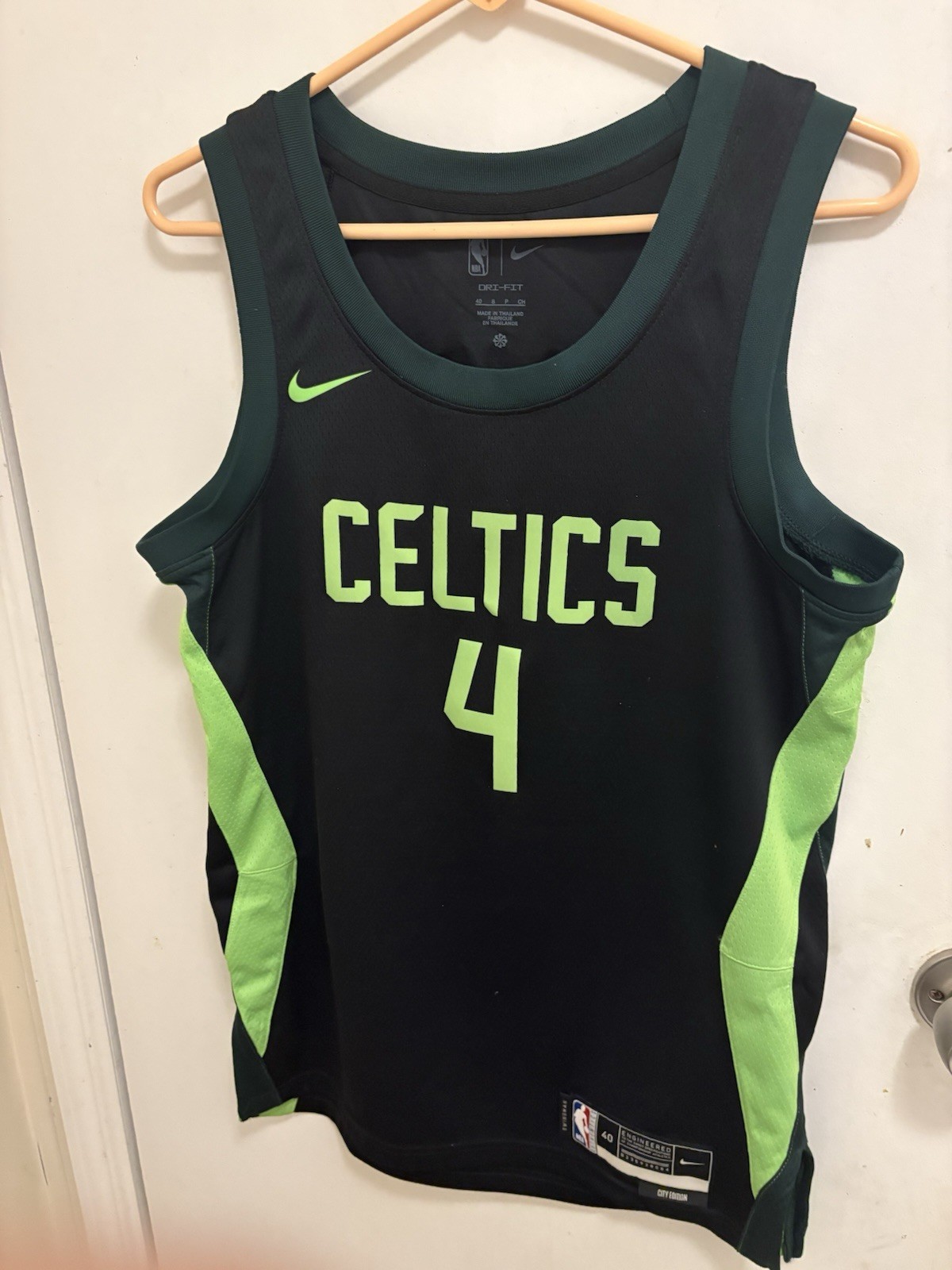 Jrue Holiday Nike Boston Celtics City Edition Jersey 2024-25 Size 40