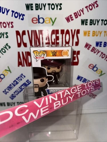 Funko Pop! Vinyl: WWE - Undertaker #08 Vaulted Retired New With Protector 🔥
