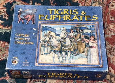Tigris & Euphrates 2008 Revised Board Game Mayfair #4116 Complete Knizia Catan