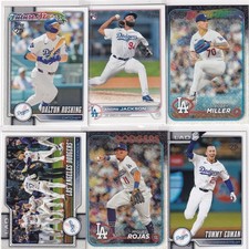 LOT (10) LOS ANGELES DODGERS MLB BASEBALL SHOHEI OHTANI MOOKIE BETTS - 922