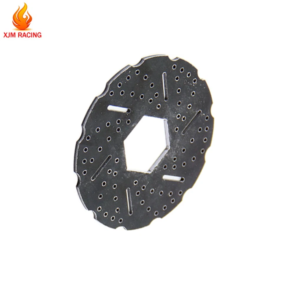Front Hydraulic Carbon Fiber Surface Disc Brake For 1/5 HPI RV KM BAJA RC Part - Image 3 of 4