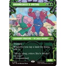 Groundchuck  Dirtbag showcase  238 X4 M/NM MTG Teenage Mutant Ninja Turtles