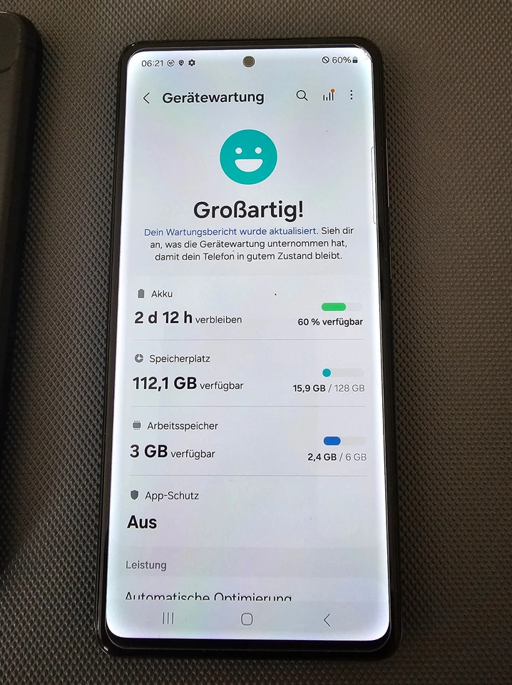 Samsung Galaxy A 72 in Schwarz - Bild 4 von 4