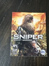 PlayStation 3 PS3 Manual Only Sniper Ghost Warrior