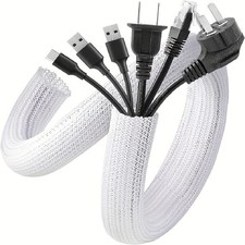 Heavy - Duty and Flexible Cable Cord Organizer Compatible with Various Cables US