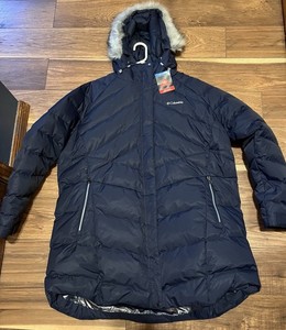 Women's Columbia Omni Heat Thermal Jacket - Detachable Hood - Down- 3X -NWT!