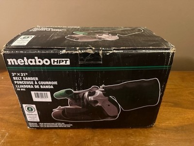 Metabo HPT 9.0 Amp 3 in. x 21 in. Compact Variable Speed Belt Sander SB8V2