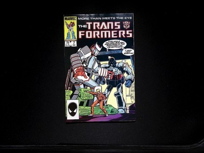 The Transformers #7 Marvel Bronze Age 1985 Direct Edition