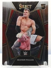 Grayson Waller RC 2022 Panini Select WWE #143 Premier Level Debut Edition Rookie