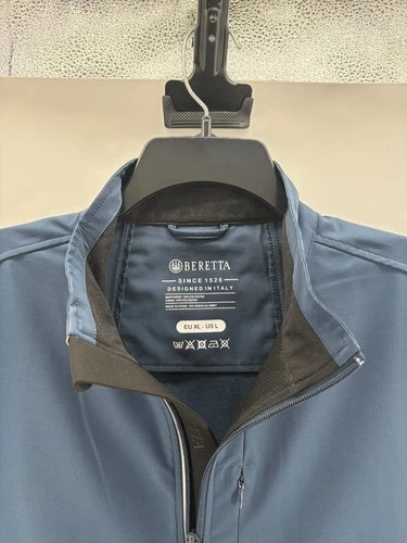 Beretta Windshell EVO Vest Blue Full Zip Hunting Outdoors Men's Sz. Large! image 4