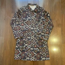 Kapital Cotton Tapestry Corduroy Shop Coat Navy Size 2