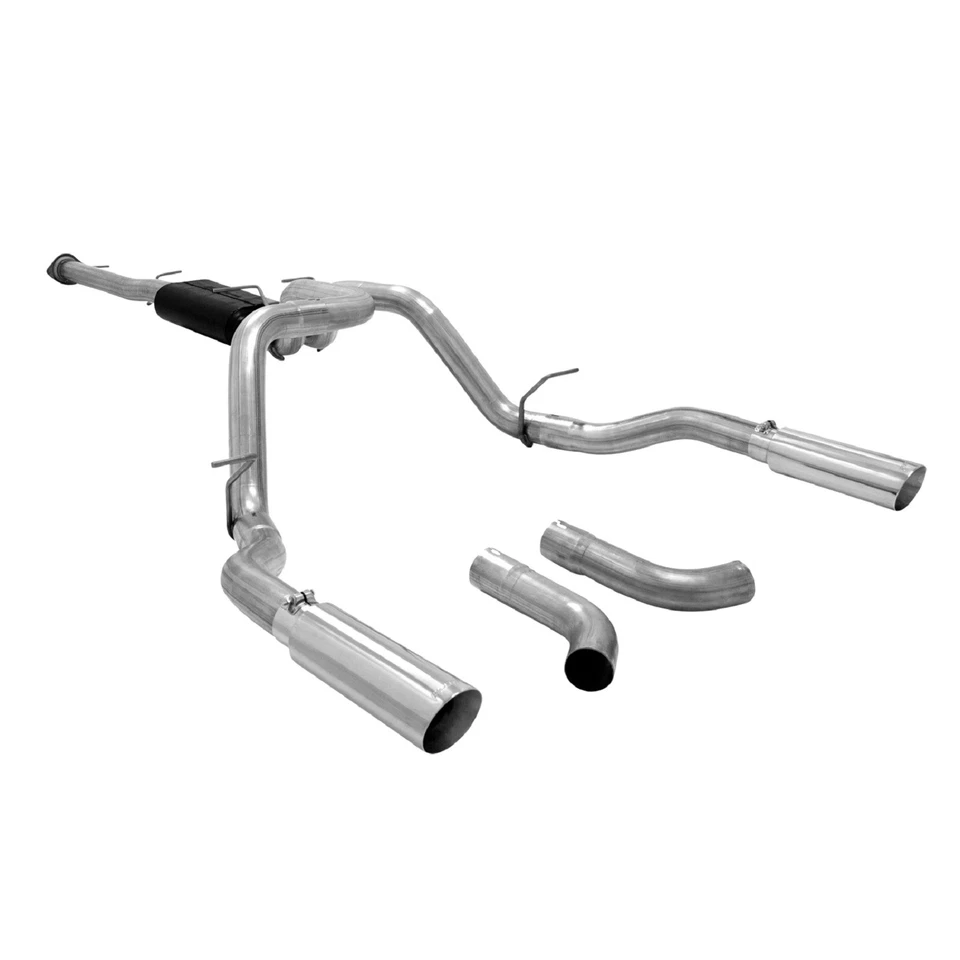 Flowmaster 817541 Cat-back Exhaust System for 11-19 Sierra Silverado 2500 HD Foto 3 de 4