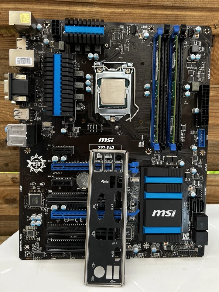 ⚡ PC Bundle / Aufrüst-Kit – MSI Z97-G43, Intel i5-4690K, 8GB DDR3 - Bild 4 von 4