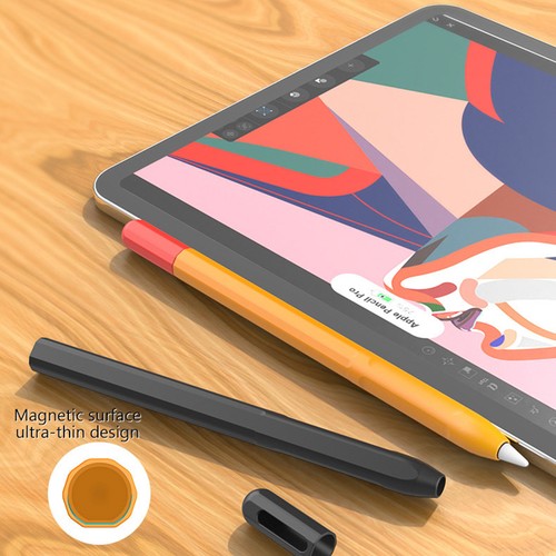 Pencil Case Apple Pencil Pro Color Matching Soft Silicone Ultra Thin Protective - Afbeelding 10 van 36