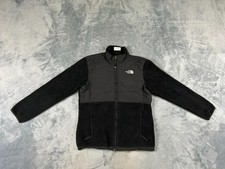 THE NORTH FACE DENALI GIRLS JACKET EXTRA LARGE BLACK FLEECE FULL ZIP