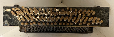 Vintage Accordion Reed Block Assembly Spare Part – Large Button Type ...