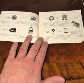  Super Mario Bros. and Duck Hunt NES Instruction Manual  - Incomplete Booklet