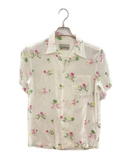 WACKO MARIA Aloha shirt/Wacko Maria Size: S Men White
