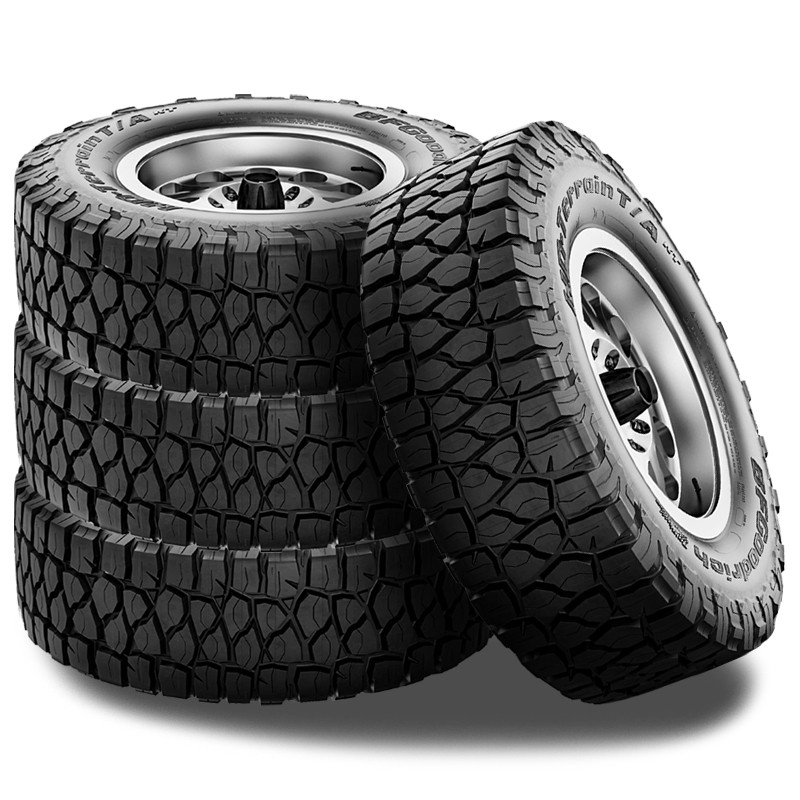 4 BFGoodrich HD-Terrain T/A KT 265/70R17 123/120Q All Terrain 10