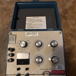 BIDDLE INSTRUMENTS 72-430 72 430 SEELY TESTER BRIDGE